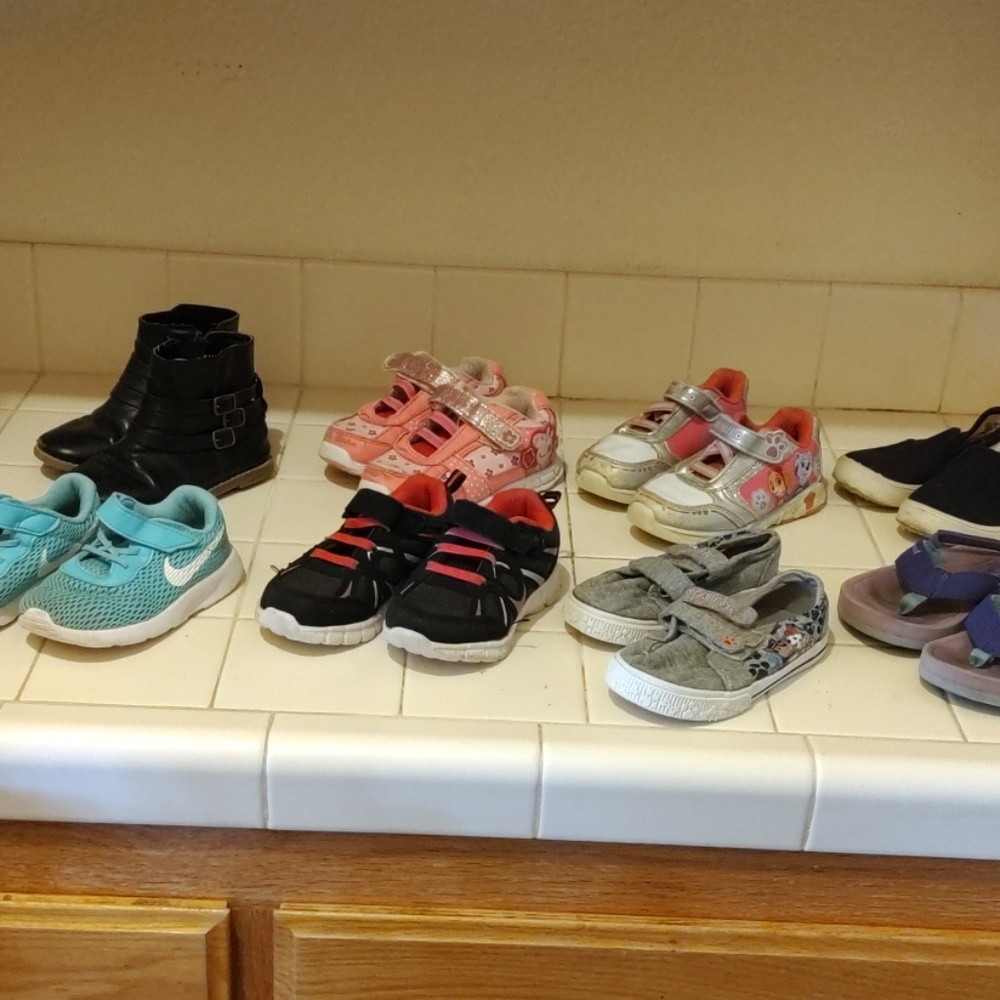 Bundle of 8 kids Shoes